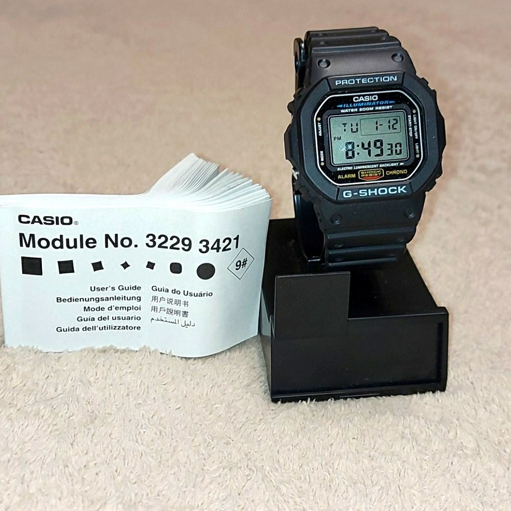 G-shock watch casio  illuminator